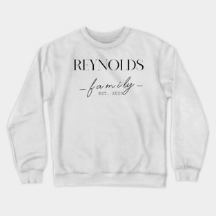 Reynolds Family EST. 2020, Surname, Reynolds Crewneck Sweatshirt